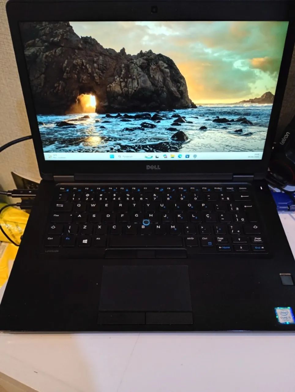 Notebook Dell 5480 i5 8gb + Dockstation Dell + 2 monitor 22 polegadas Dell  - Foto 2