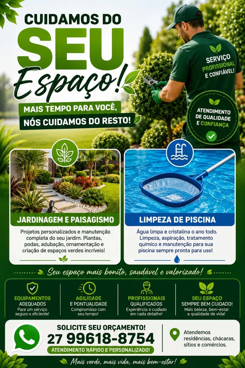 Jardinagem e Piscina