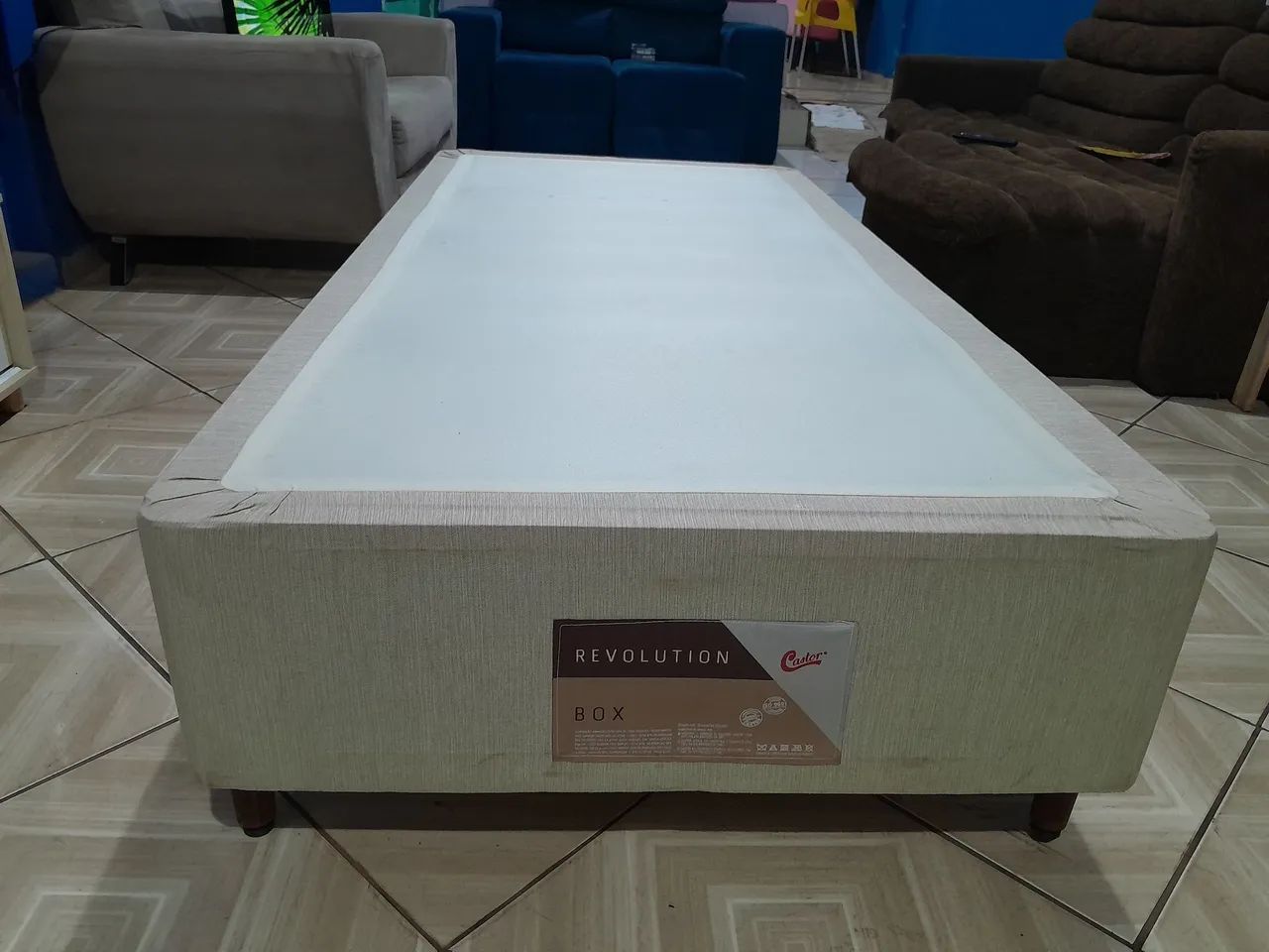Base box de solteiro da marca Castor 