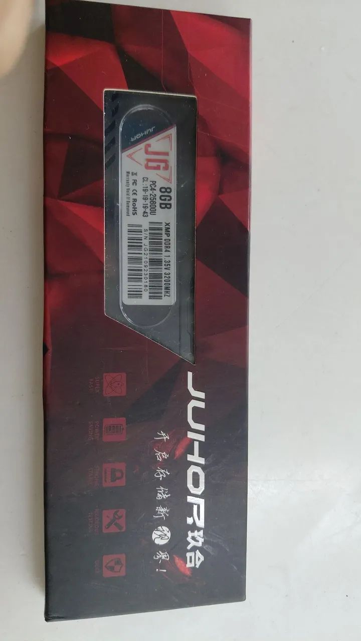 Memória RAM DDR4 3200MHZ