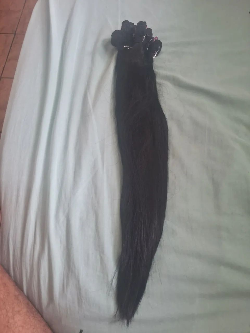 Cabelo humano 320gr  - Foto 2