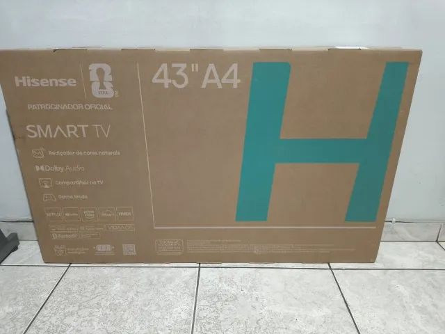 TV Hisense 43 polegadas Full HD - Lacrada