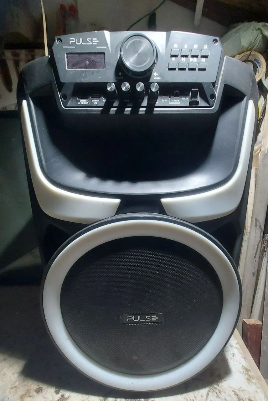 ? CAIXA DE SOM PULSE AMPLIFICADA PORTÁTIL + LED ? - Foto 3