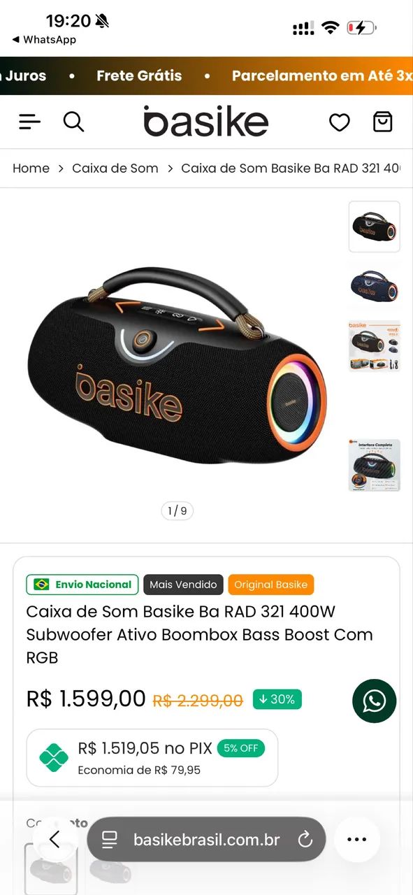 Caixa de Som - Foto 2