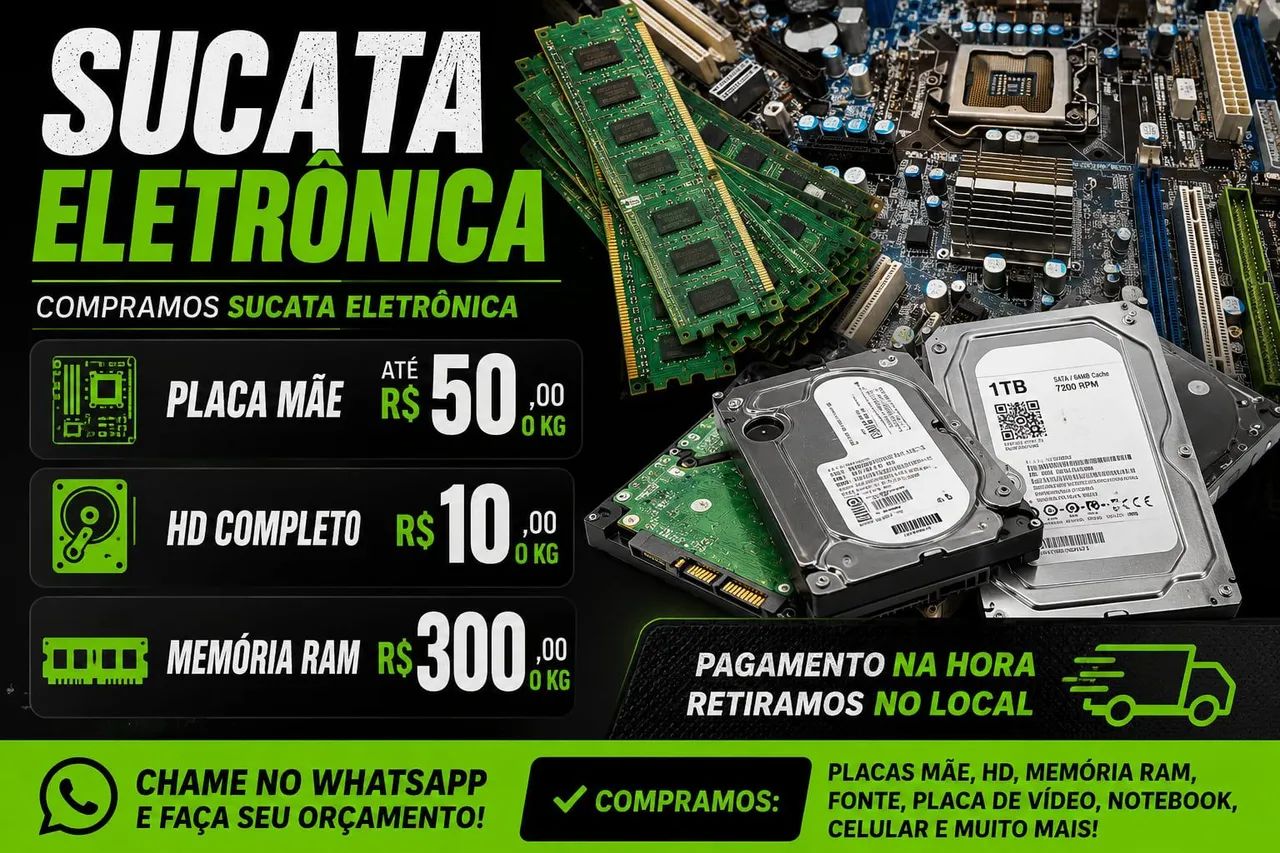 Sucata eletrônica 