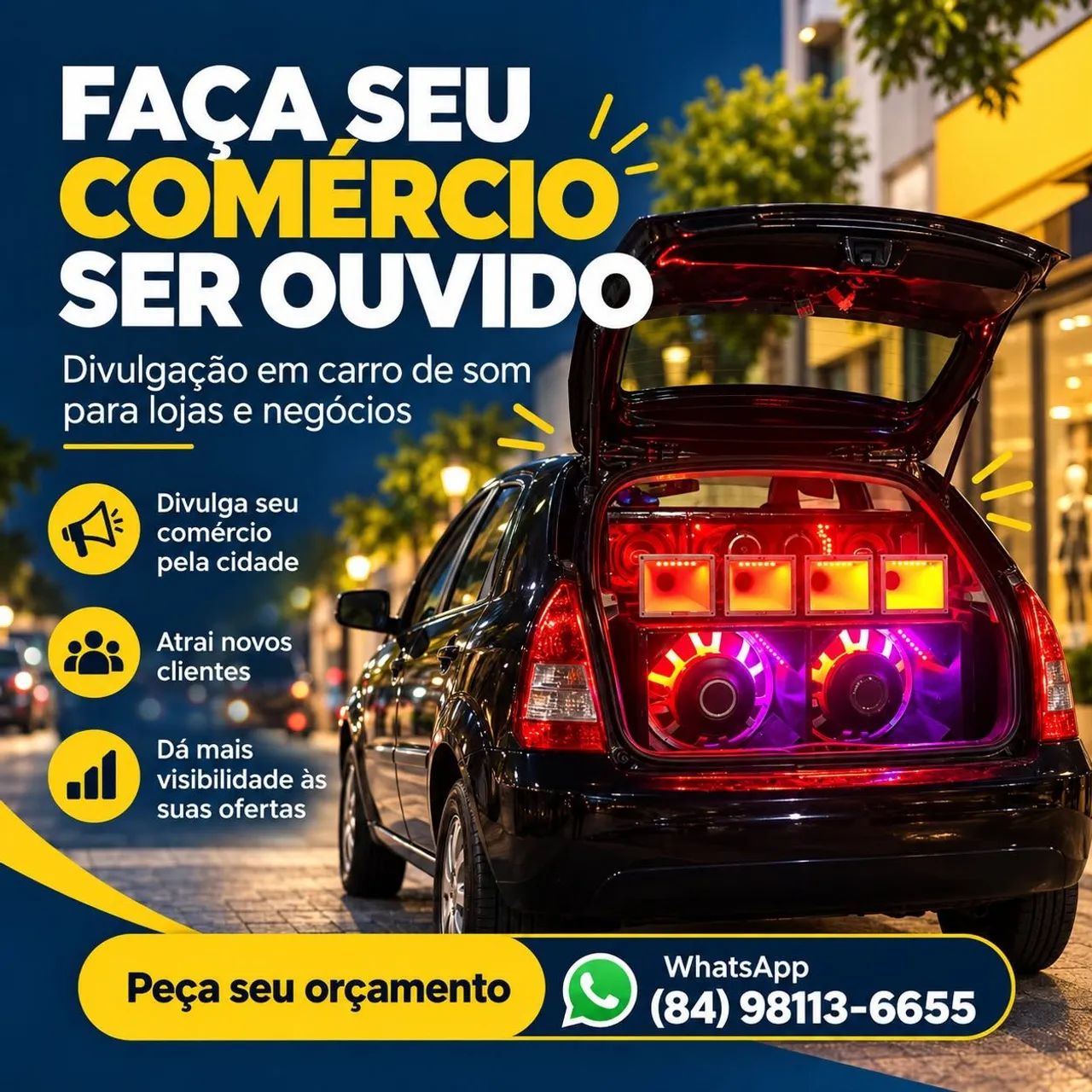 Seu evento com som de qualidade!