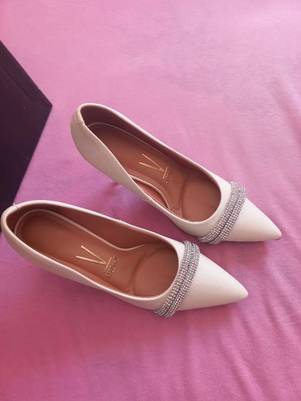 Sapato Vizzano Branco off - Foto 3