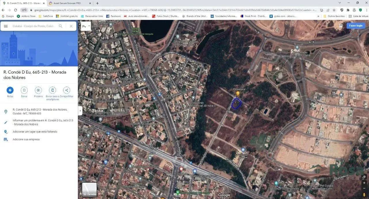 Terreno para venda, Morada dos Nobres, Cuiabá