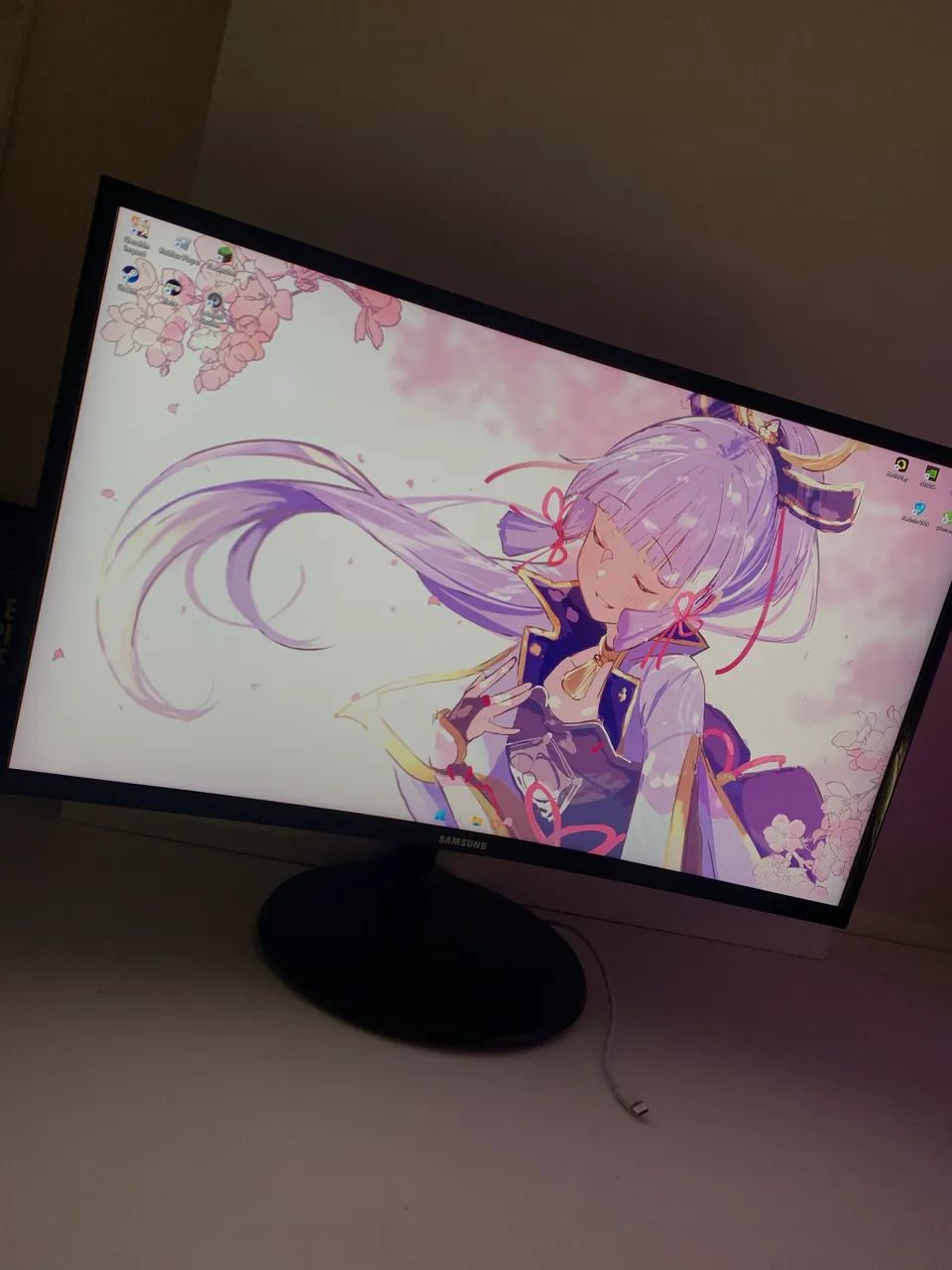 monitor samsung curvo 27 polegadas  - Foto 3