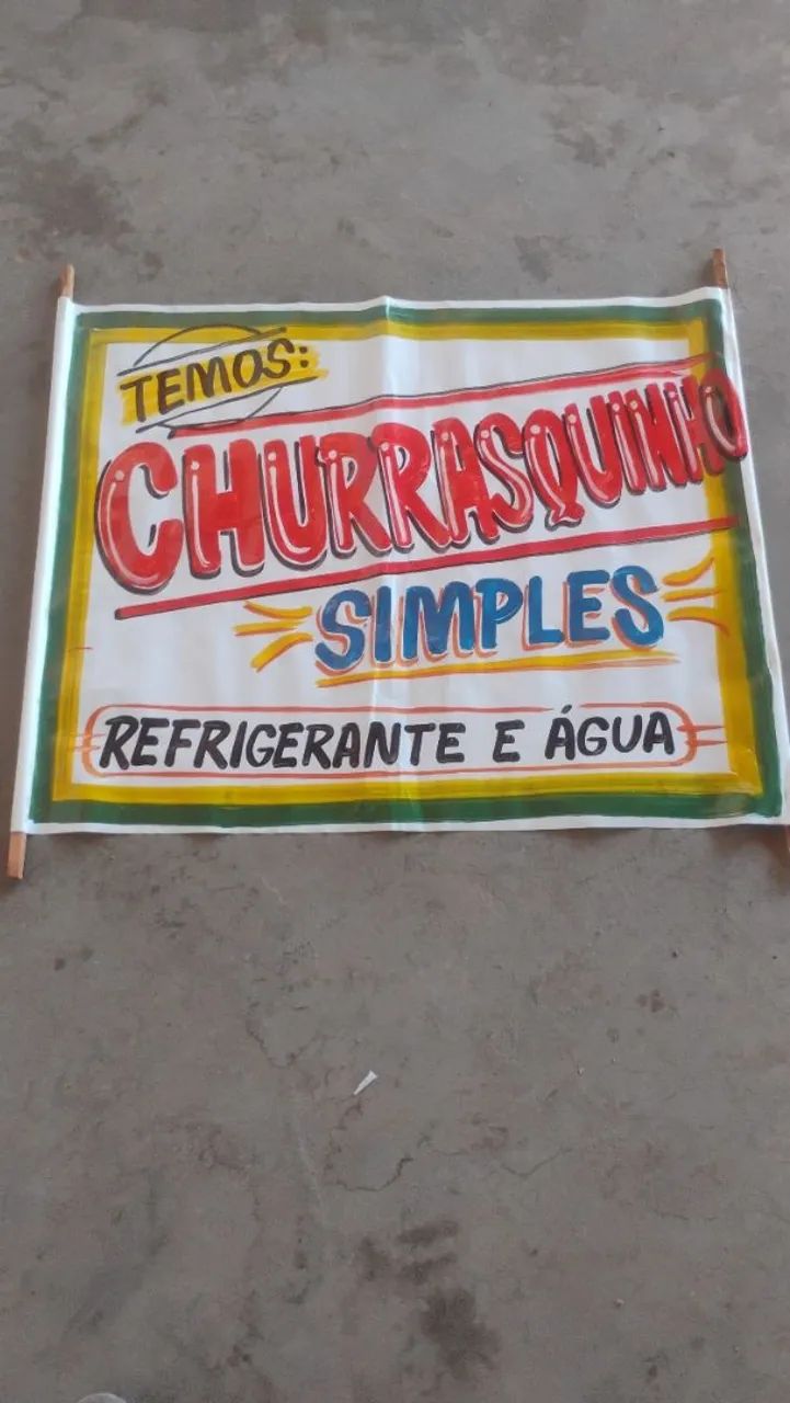 Vendo essa Faixa de anúncio, entrega grátis 