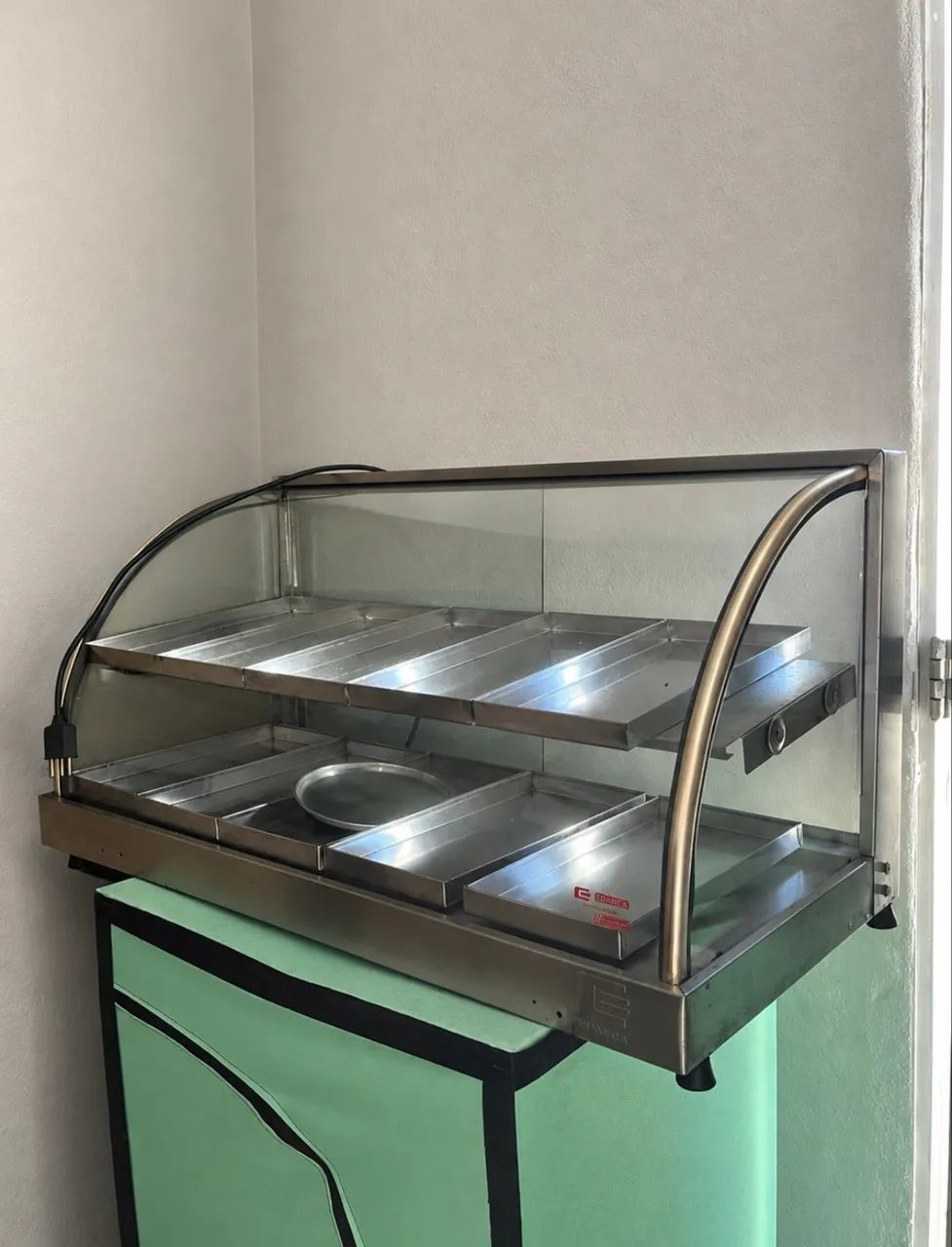 Vitrine Expositora Edança em Inox 