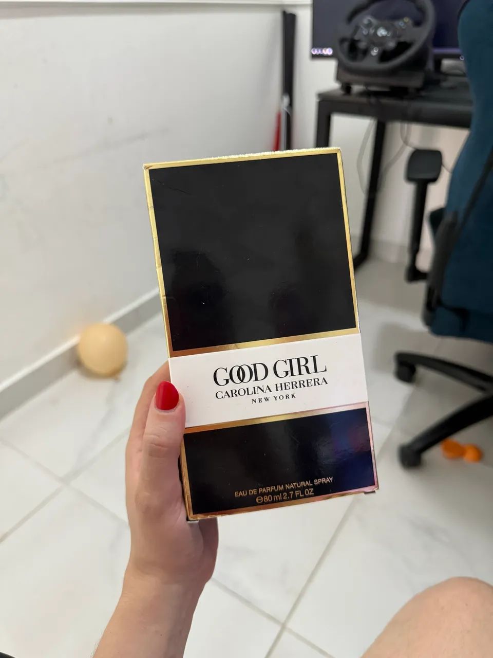 Perfume Gold Girl Usado uma vez original  - Foto 4