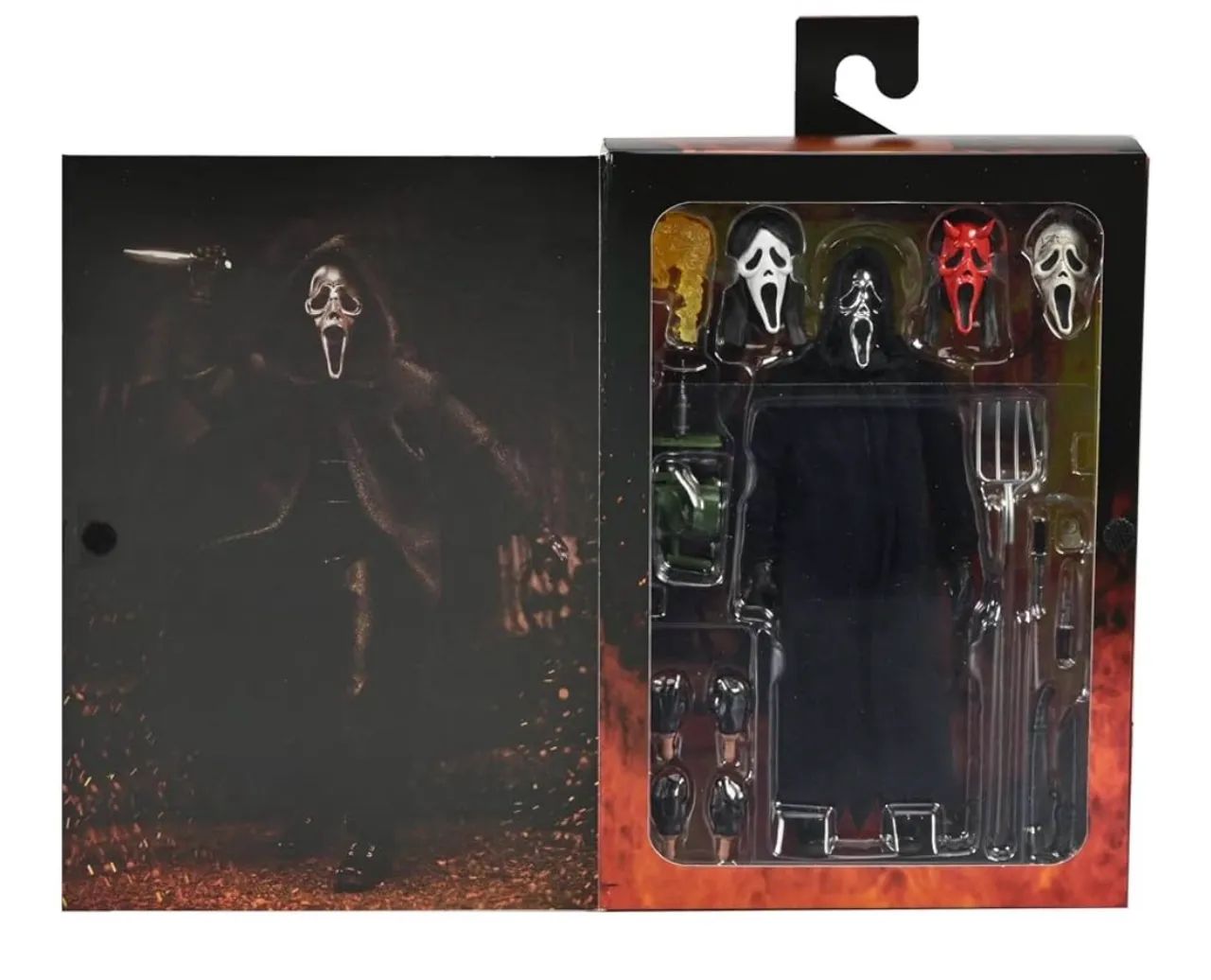 Kit figure Ghost Face Inferno (Ultimate) da NECA