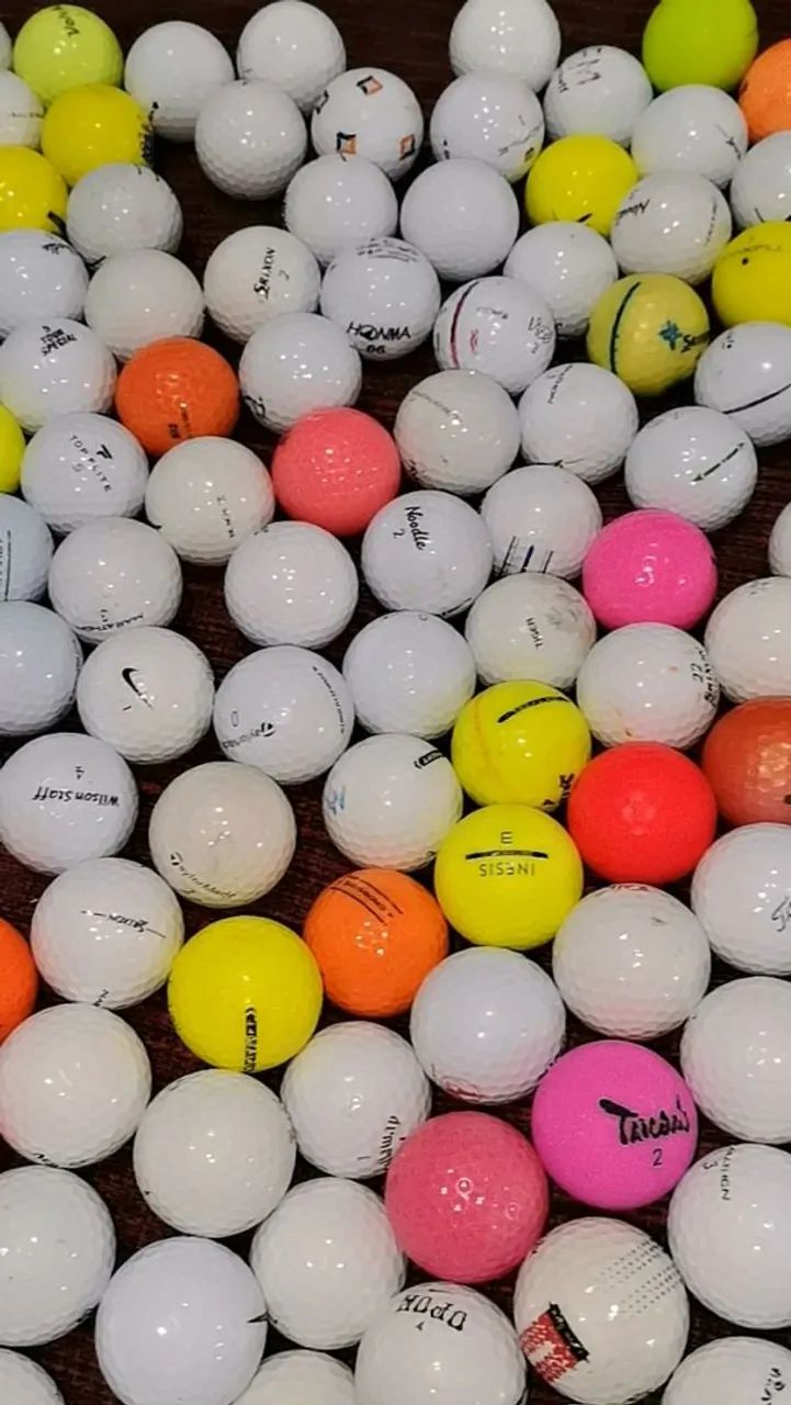 Lote 100 Bolas de Golfe - Marcas Variadas  - Foto 4