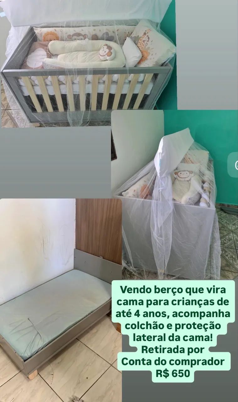 Berço cama  - Foto 3