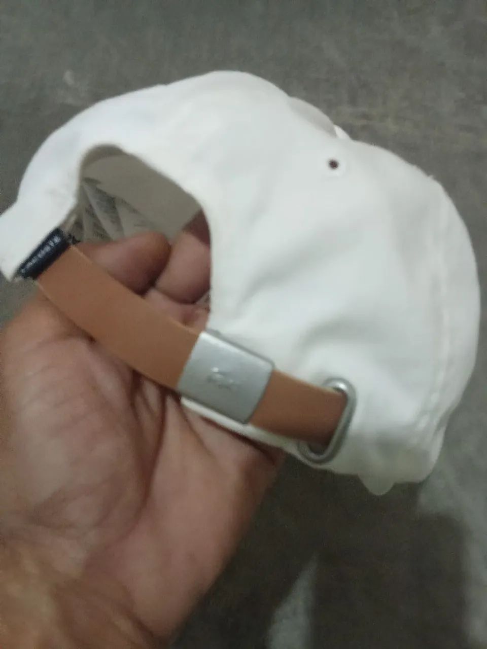 BONÉ LACOSTE ORIGINAL BRANCO  - Foto 2