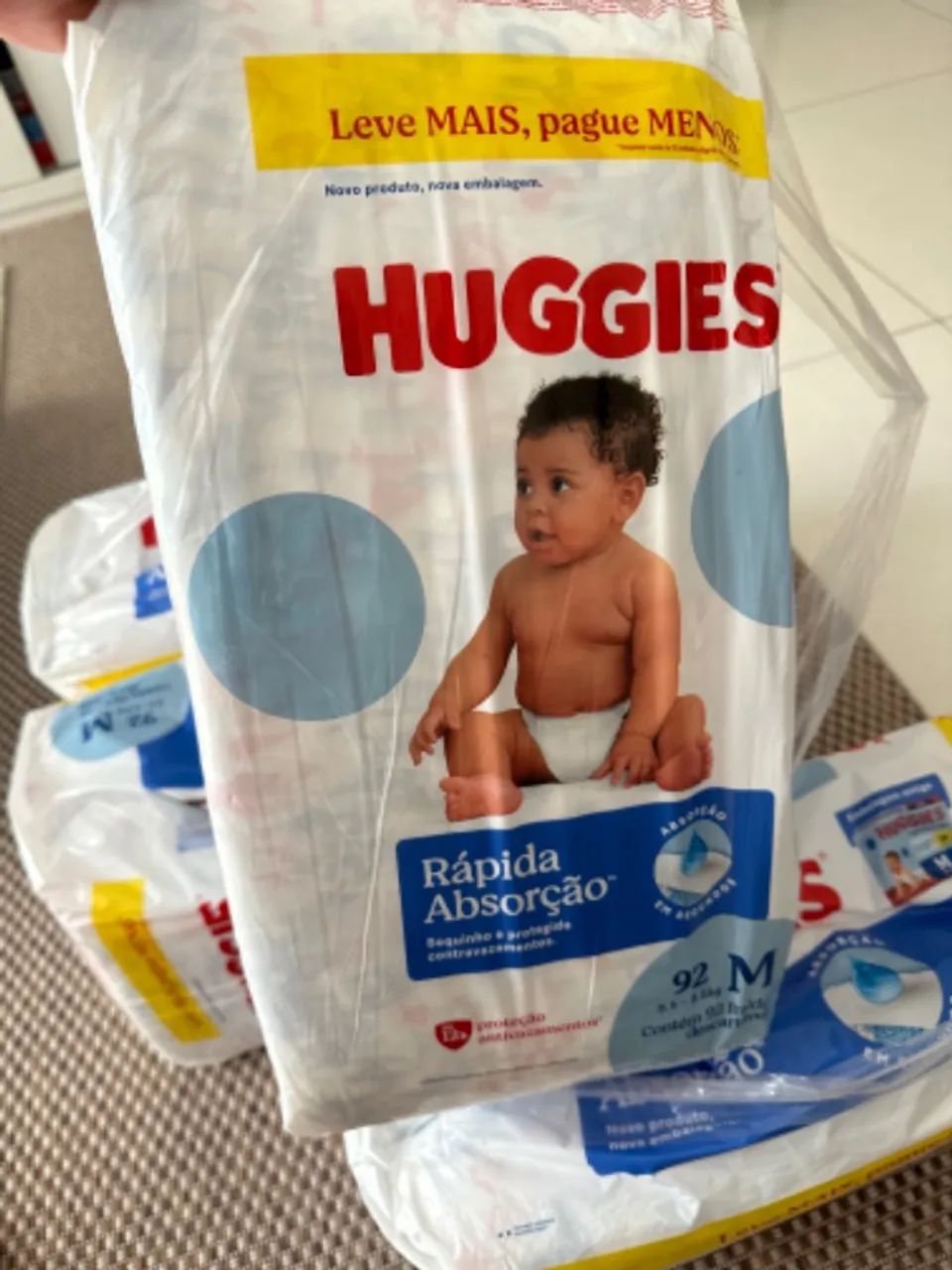 Fralda Huggies M - Foto 2