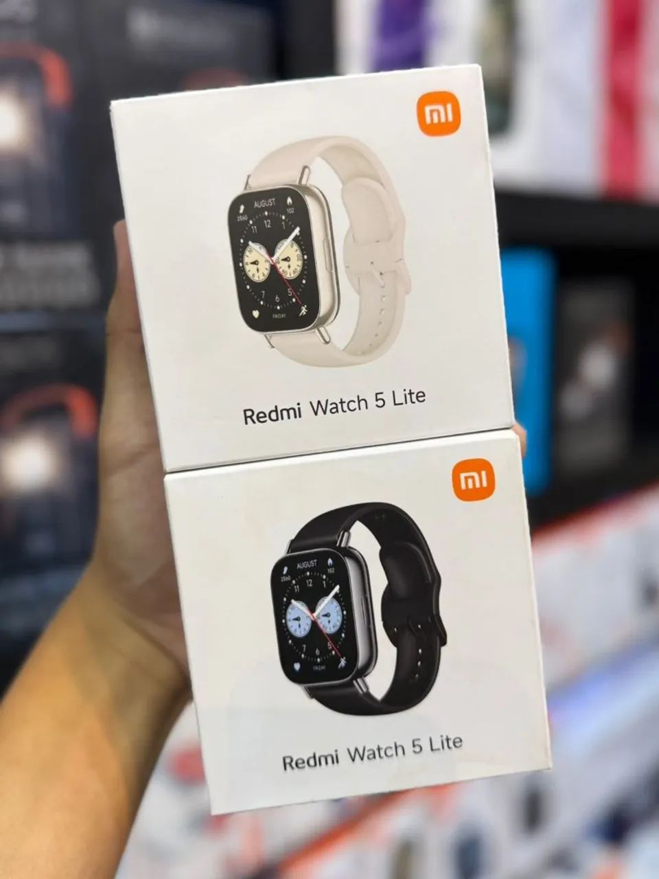 Smartwatch Redmi Active 5 lite com Gps integrado,Conecta com Strava.