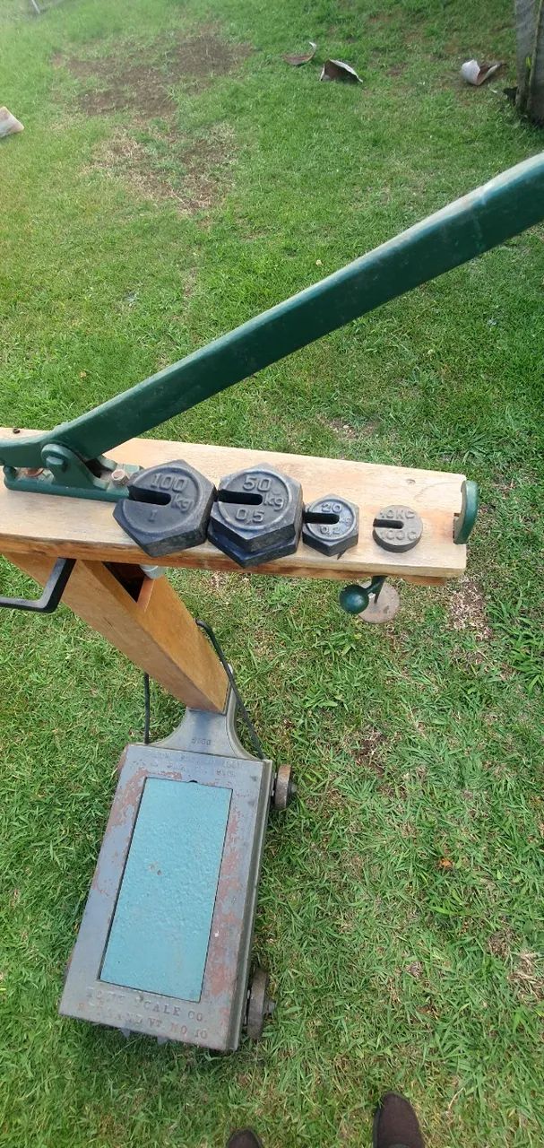 Balança plataforma analógica 300kg