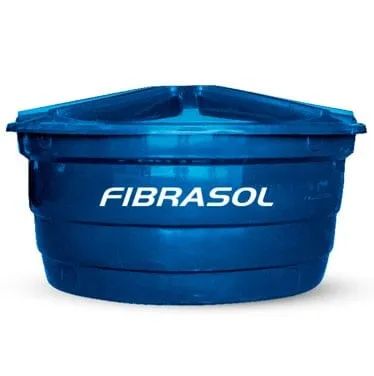 Caixa d'água Em Polietileno Com Tampa 1.000L - Fibrasol