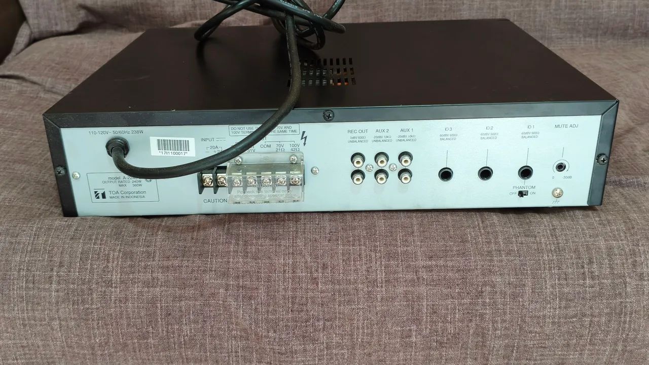 Amplificador TOA A2240 260 watts - Foto 4