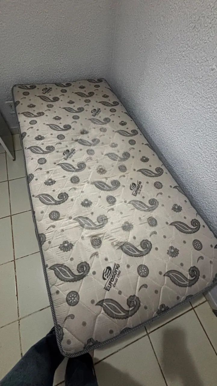 cama solteiro box de molas  - Foto 2