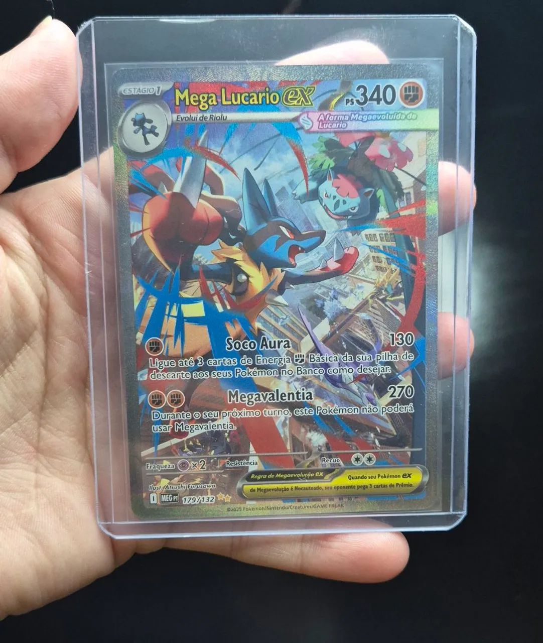 oMega lucario ex 179/132 NM - Foto 2