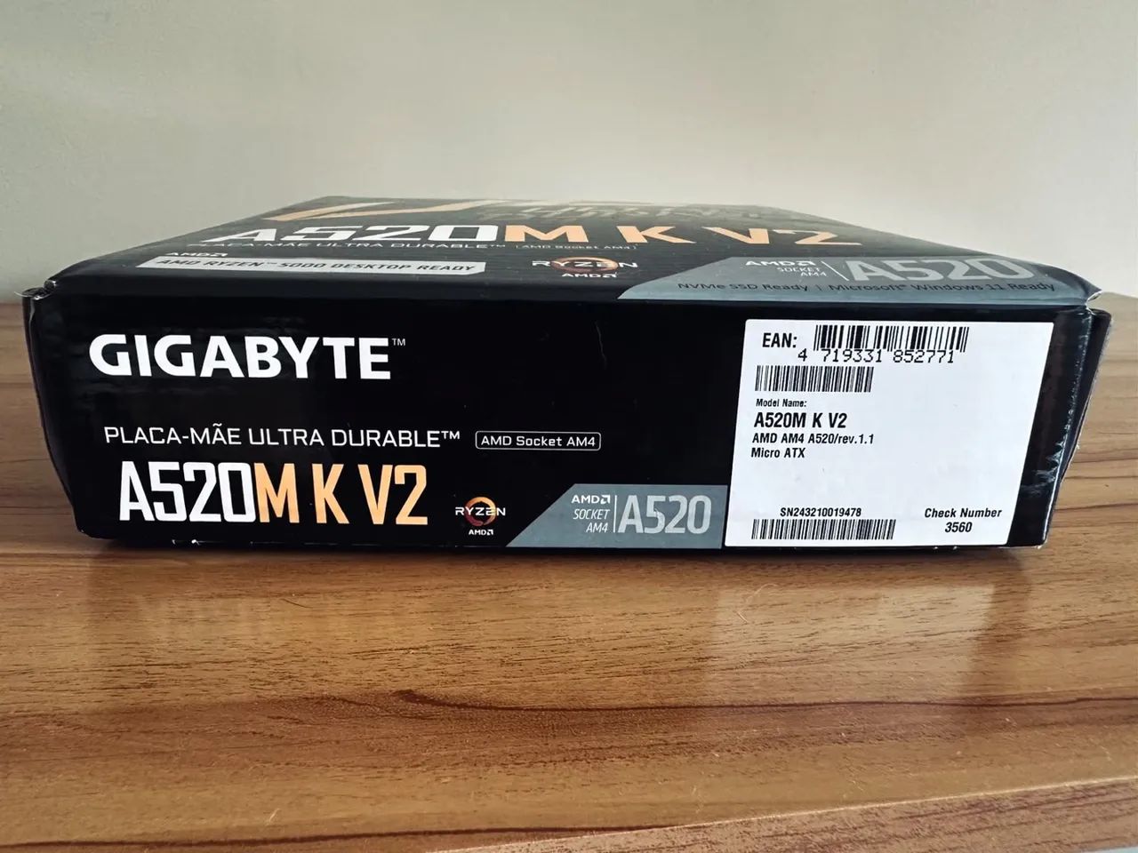Placa mãe A520M K V2 GIGABYTE - Foto 2