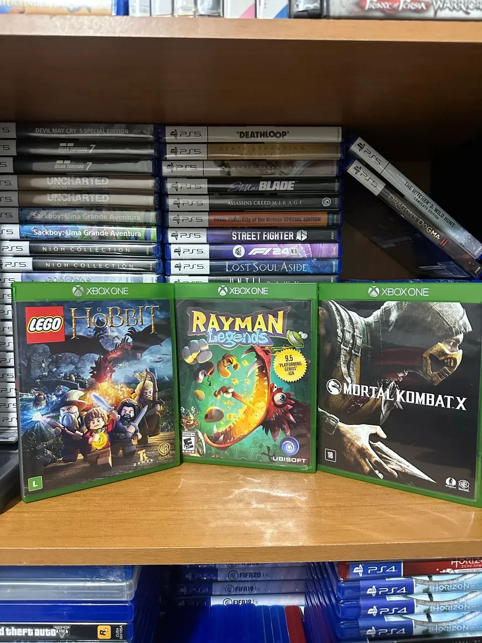 3 jogos Xbox one 