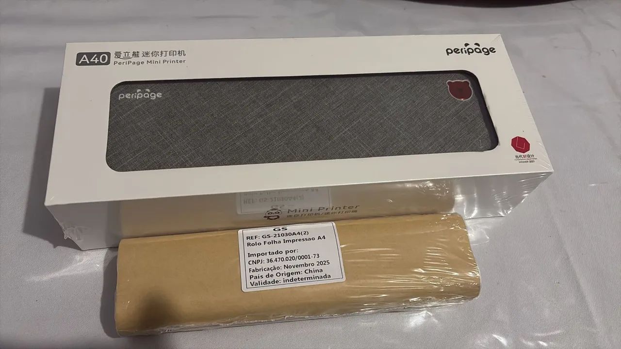 PROMOÇÃO IMPERDÍVEL - Impressora Térmica PeriPage A40