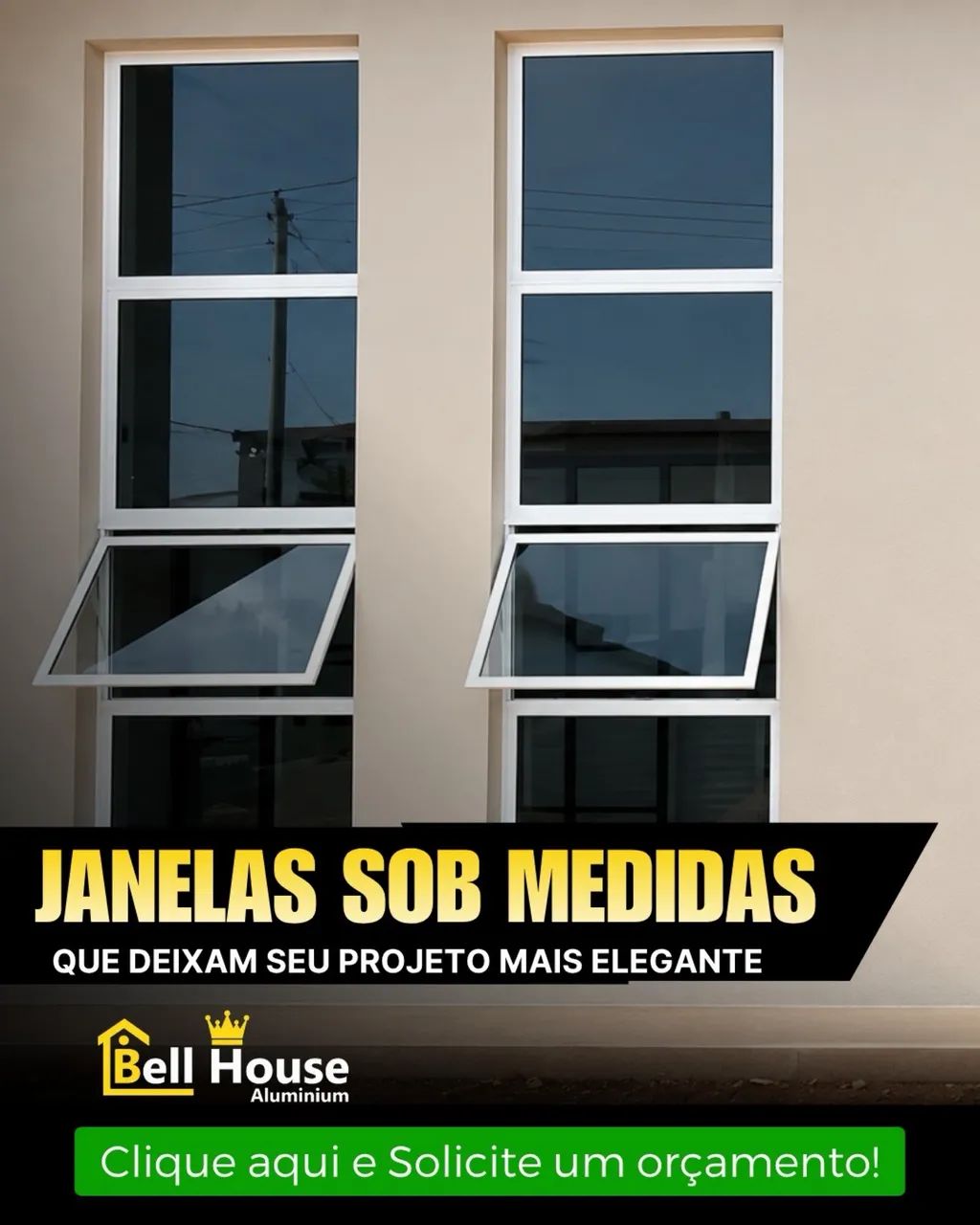 Portas e janelas de alumínio sob medida - Foto 2