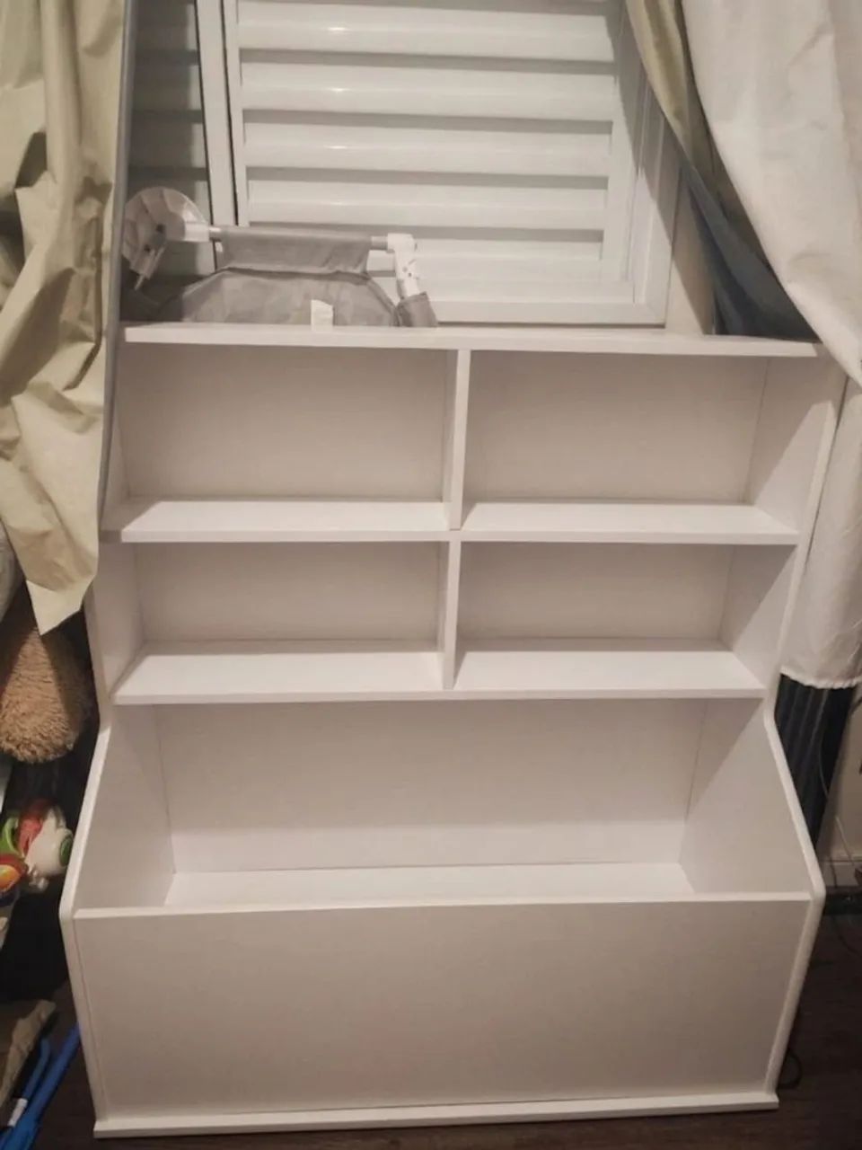 Organizador de brinquedos com baú 