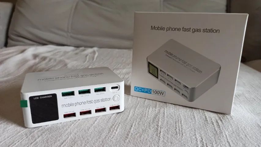 Estaçao de carregamento - USB 100w  - Foto 4