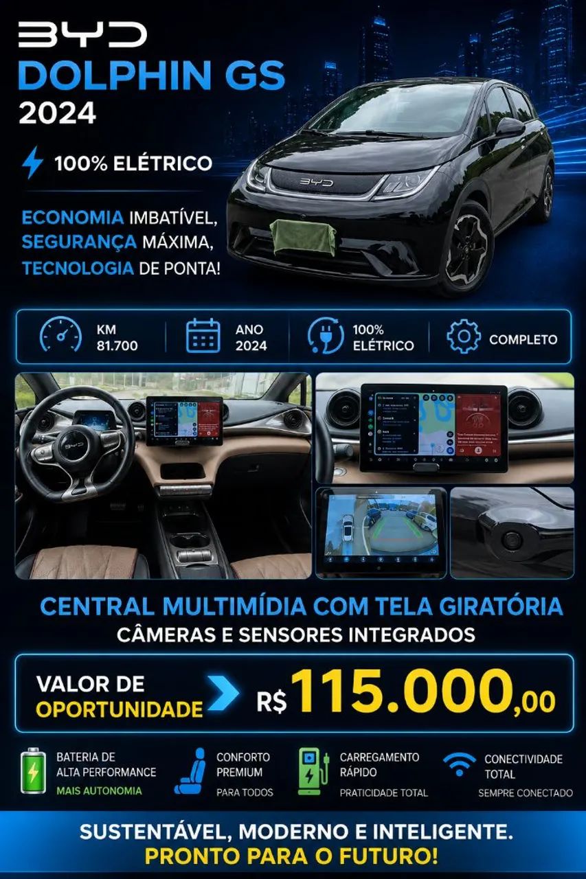 BYD Dolphin EV (Elétrico) 2024