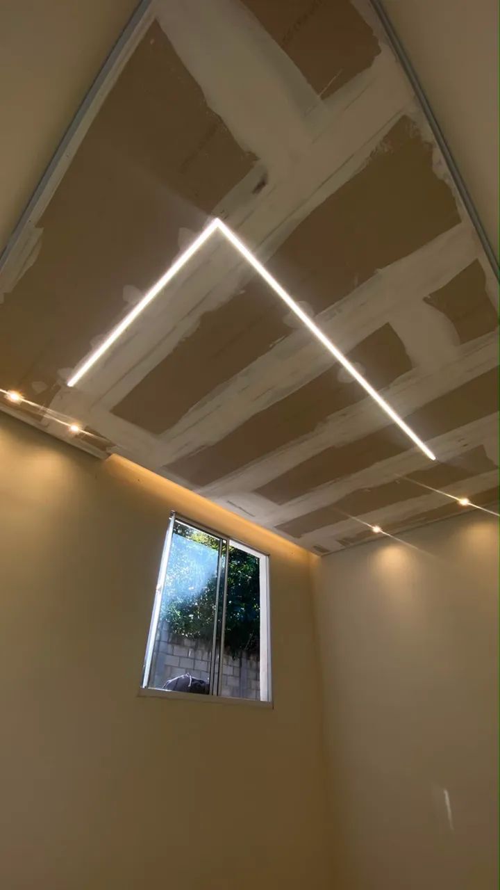 REBAIXAMENTO DE GESSO E PAREDE DRYWALL - Foto 2