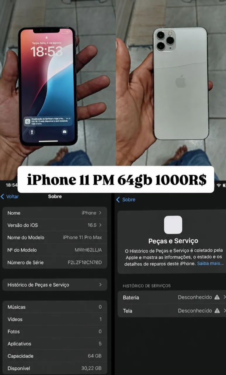 iPhone 11 pro Max 64gb  - Foto 3