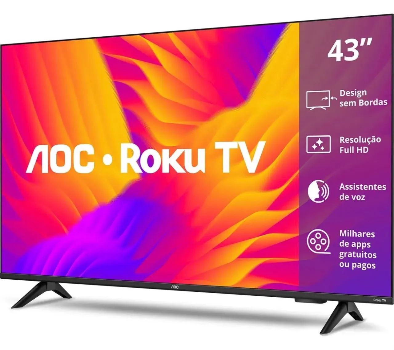 Tv Roku 43 Polegadas Full HD  - Foto 5