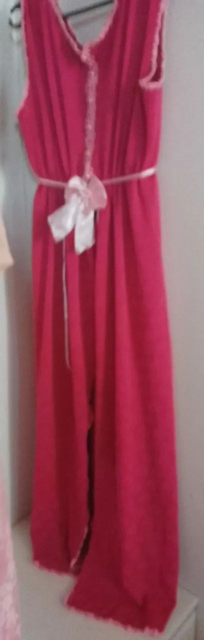 Bata Gestante pink  de laise - Foto 3