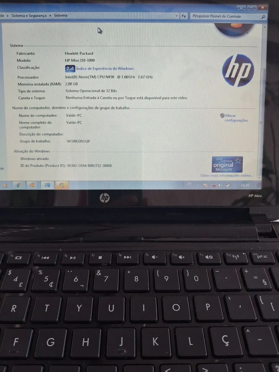 Computador HP mini - Foto 4