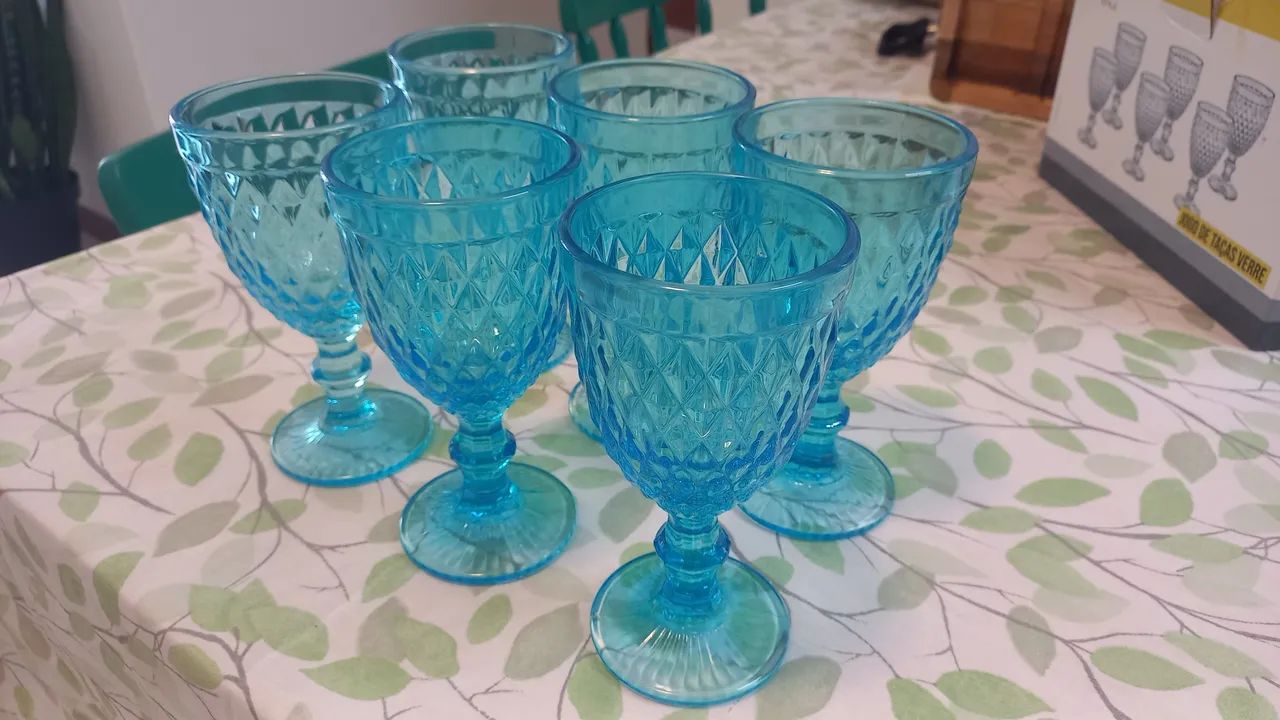Conjunto 6 taças (preço pelo conjunto)