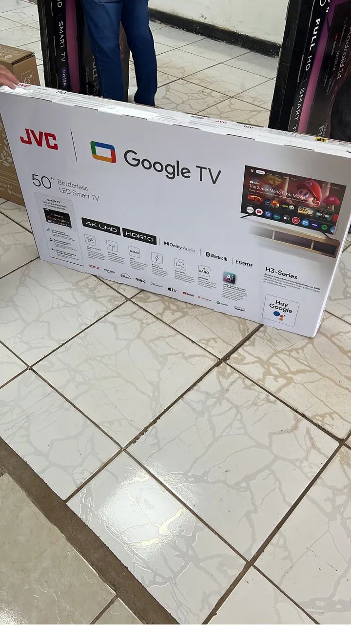 TV 50? Borderless  LED Smart TV JVC  - Foto 3