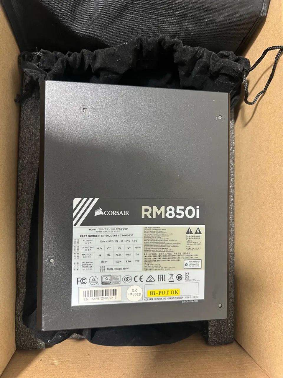 Fonte Corsair RM850i - Foto 4