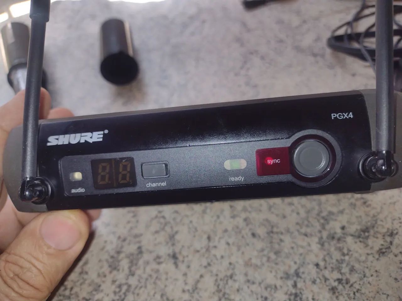 MICROFONE SEM FIO SHURE PGX4 