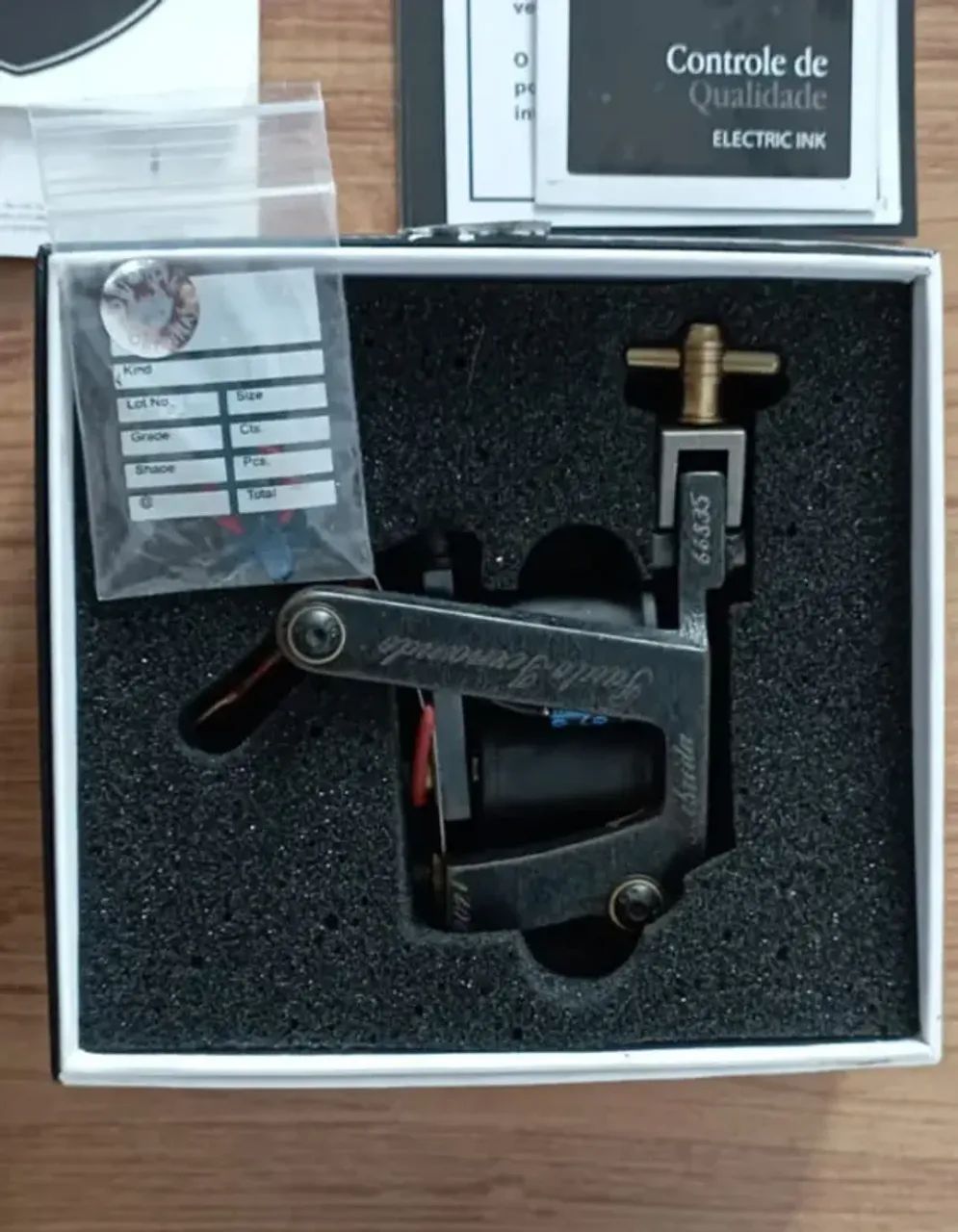 Máquina de tatuagem kit - Foto 5