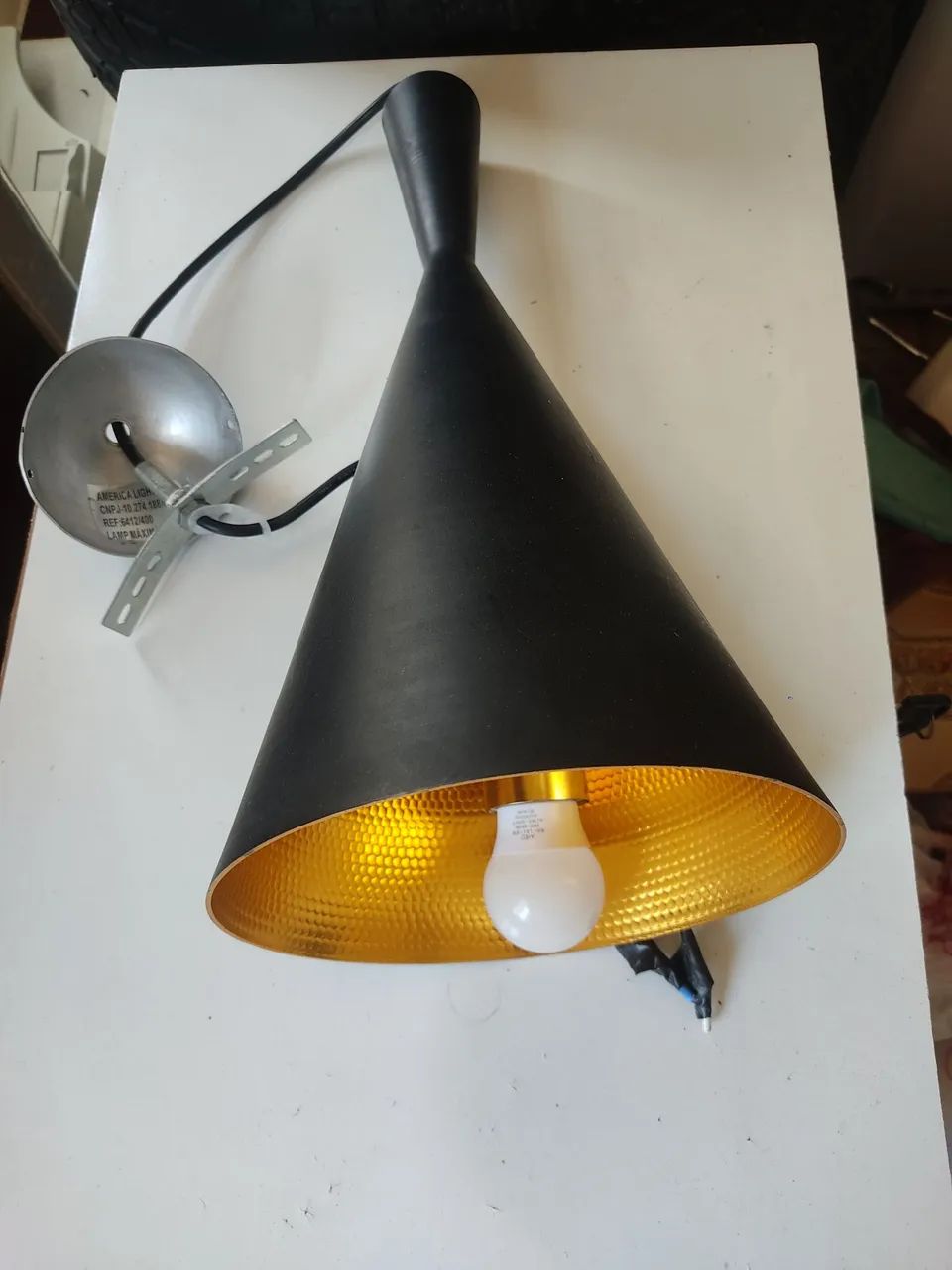 Pendente com lampada - Foto 2