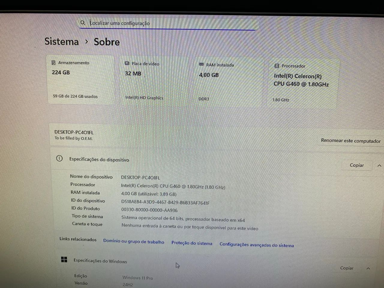 Pc Para Estudo/Escritório - Foto 3