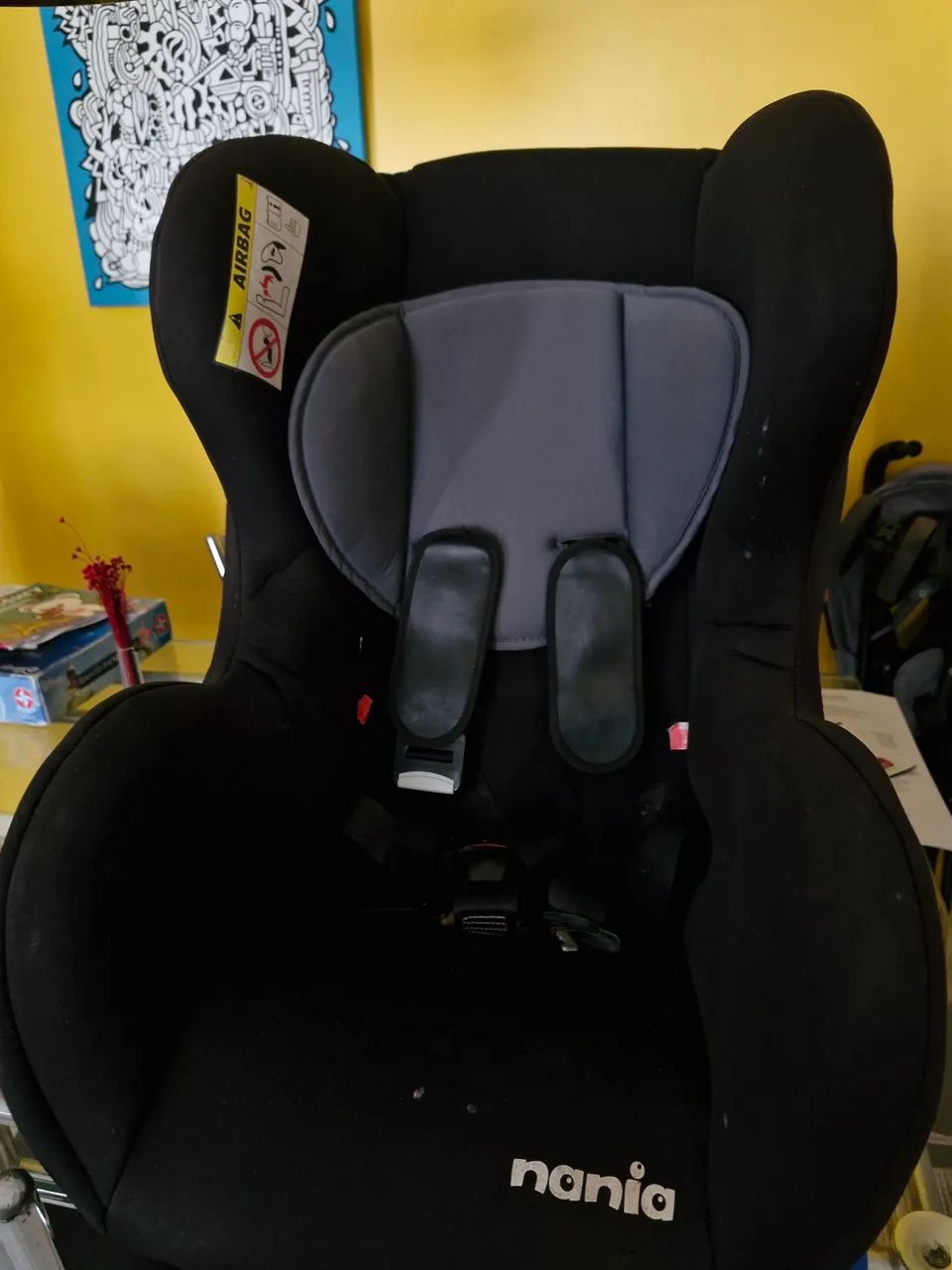 Cadeirinha/bebê conforto para automóvel - Nania 0kg a 24kg - Foto 2