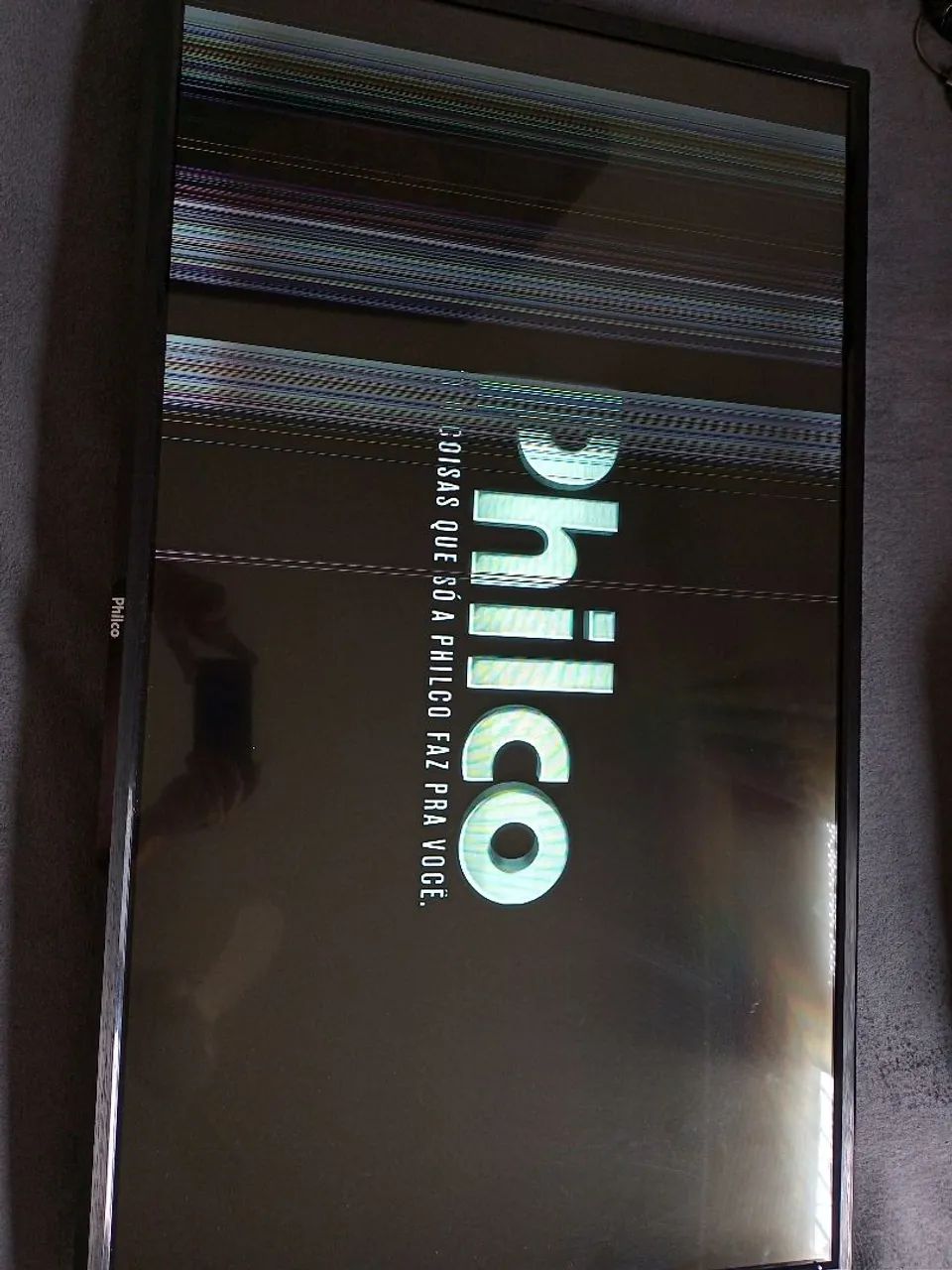 Smart tv Philco led 42" tela com defeito 