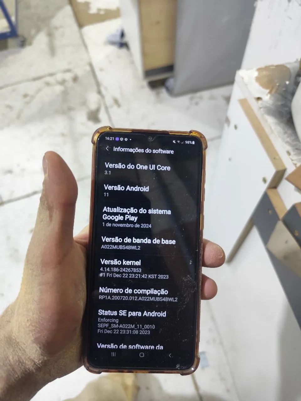 Samsung Galaxy A02 - funcionando perfeitamente <br>Modelo SM-A022M/DS