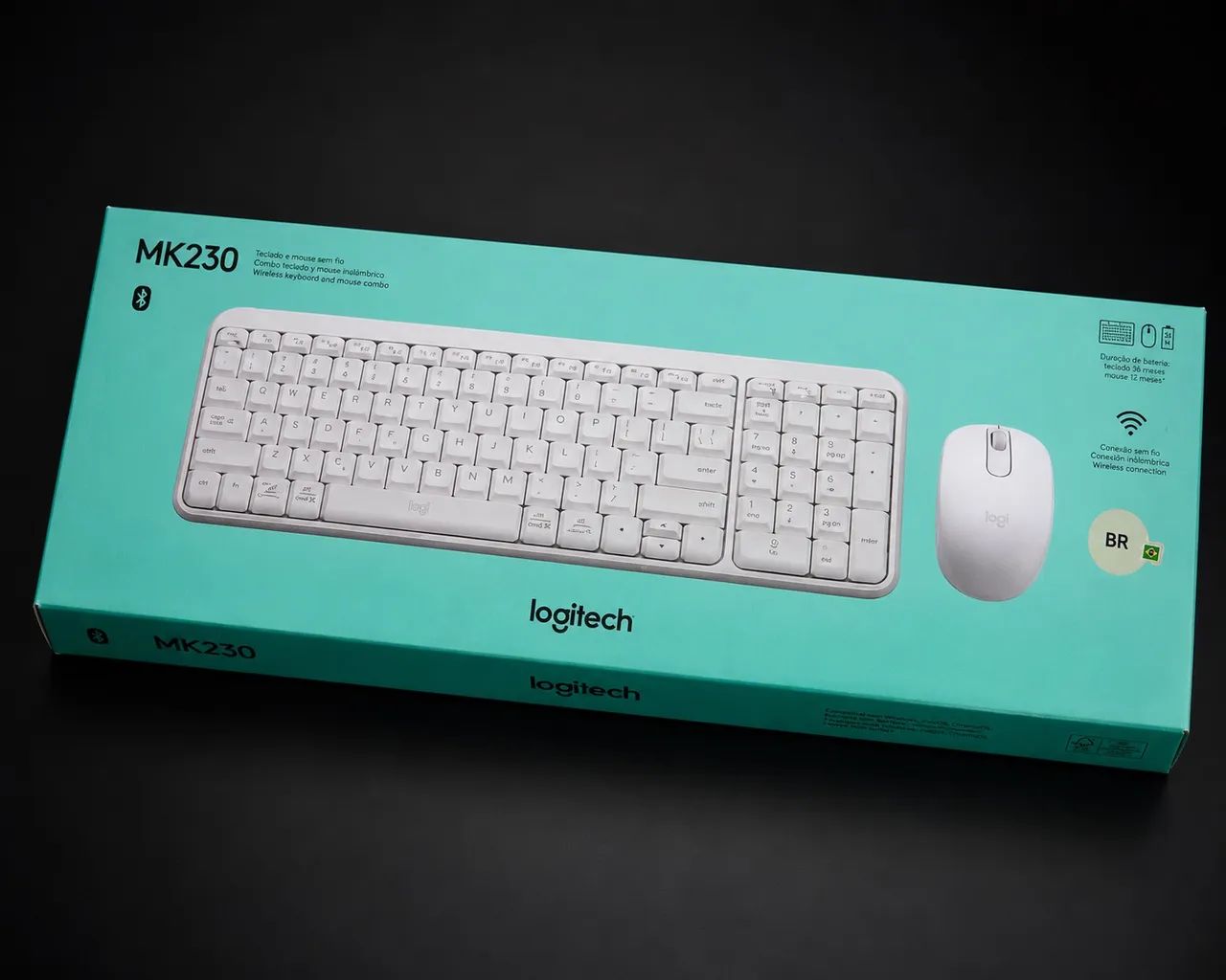LOGITECH MK230 ? TECLADO + MOUSE SEM FIO